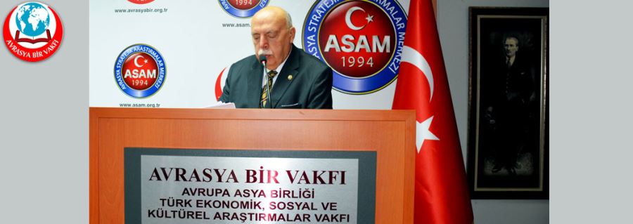 ASAM-AVRASYA BİR’de bu Cumartesi
