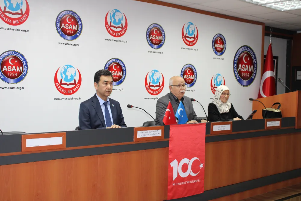 Avrasya Bir Vakfı, Abdurreşit ABDULHAMİT ve Kamer ARTIŞ Konferans Resimleri