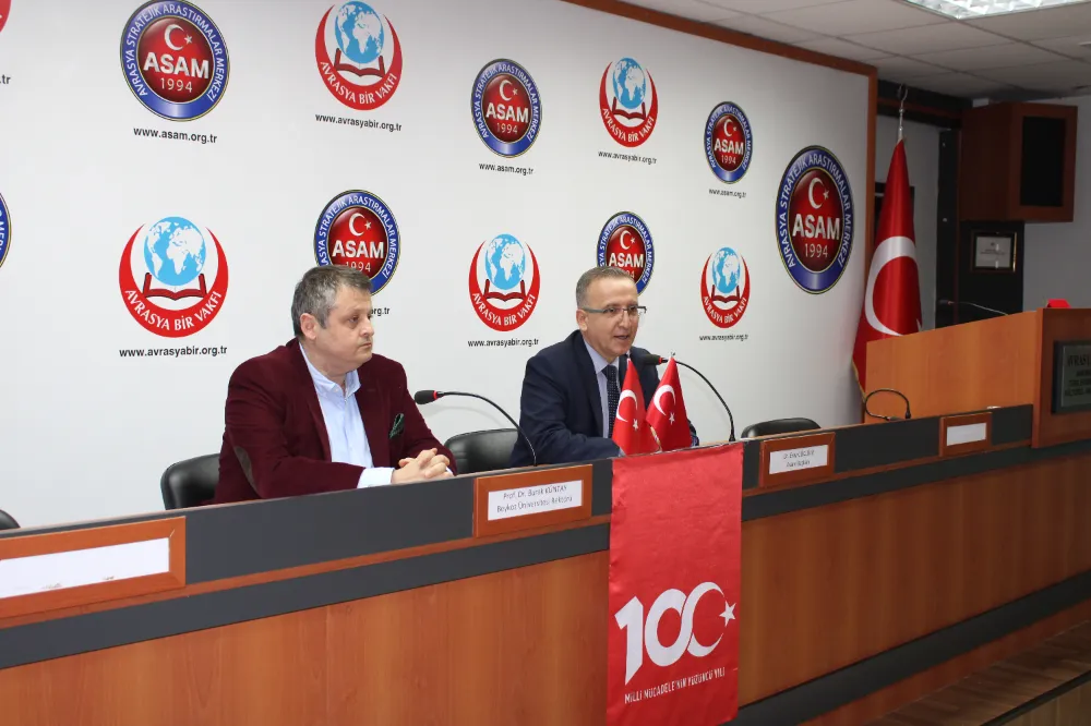 Avrasya Bir Vakfı, Prof. Dr. Burak KÜNTAY Konferansı